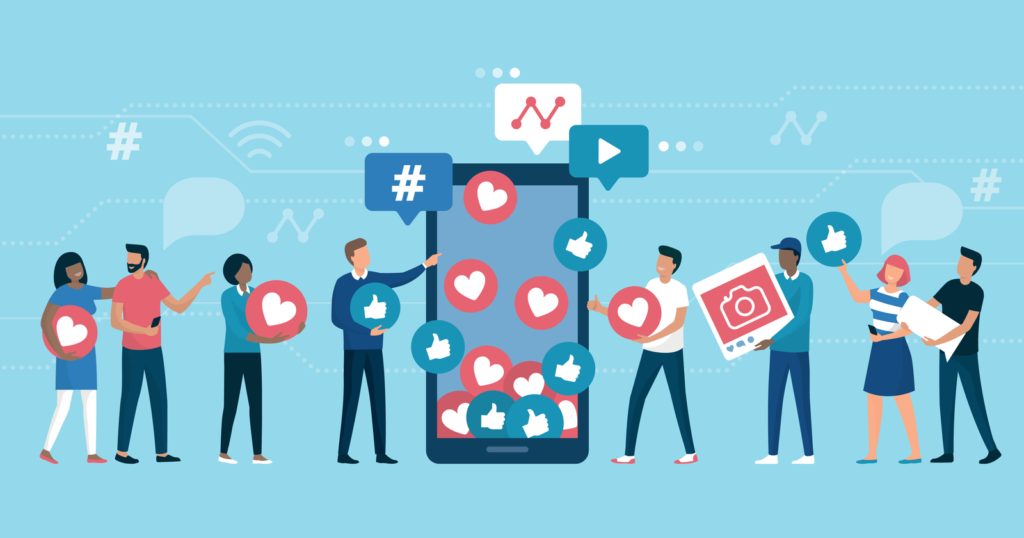 marketing ideas for new business-social media