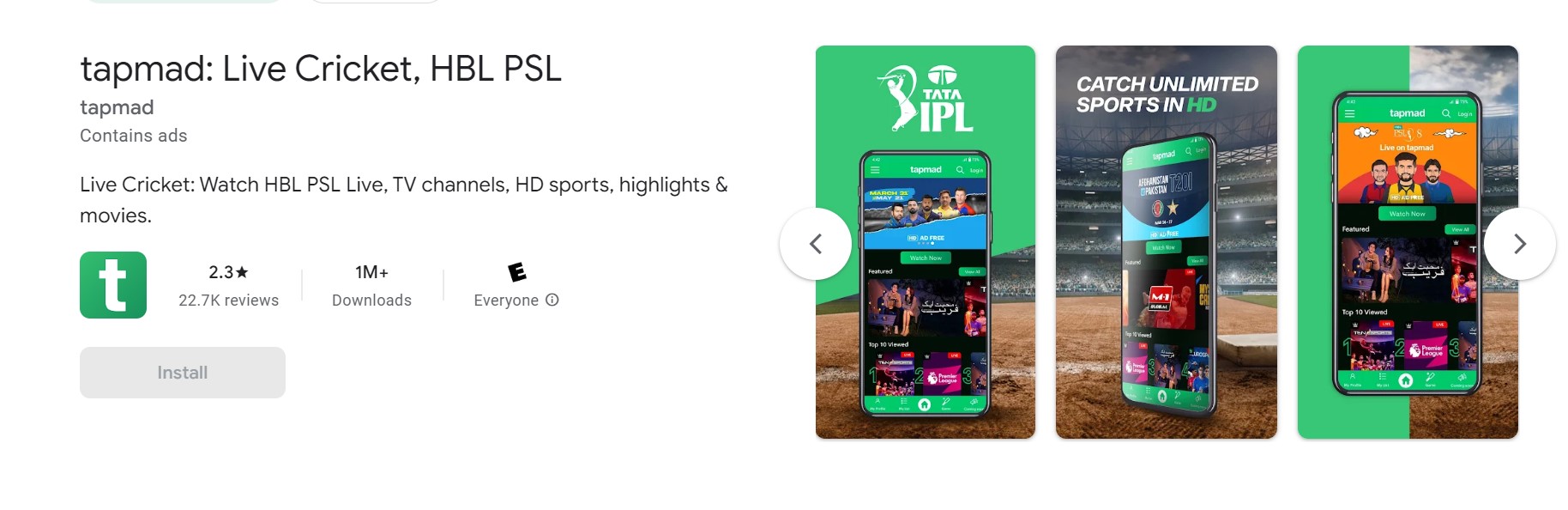PSL Live Streaming apps 2024
