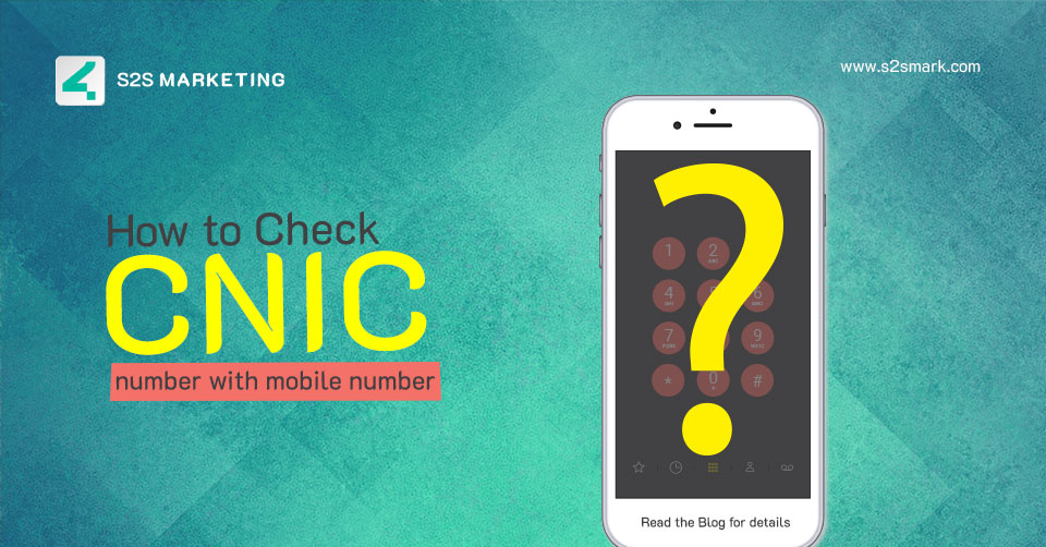 how to check CNIC number with mobile number