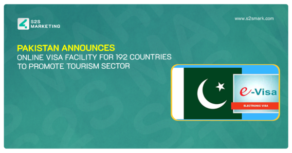 Pakistan announces Online Visa Facility for 192 Countries to Promote Tourism Sector